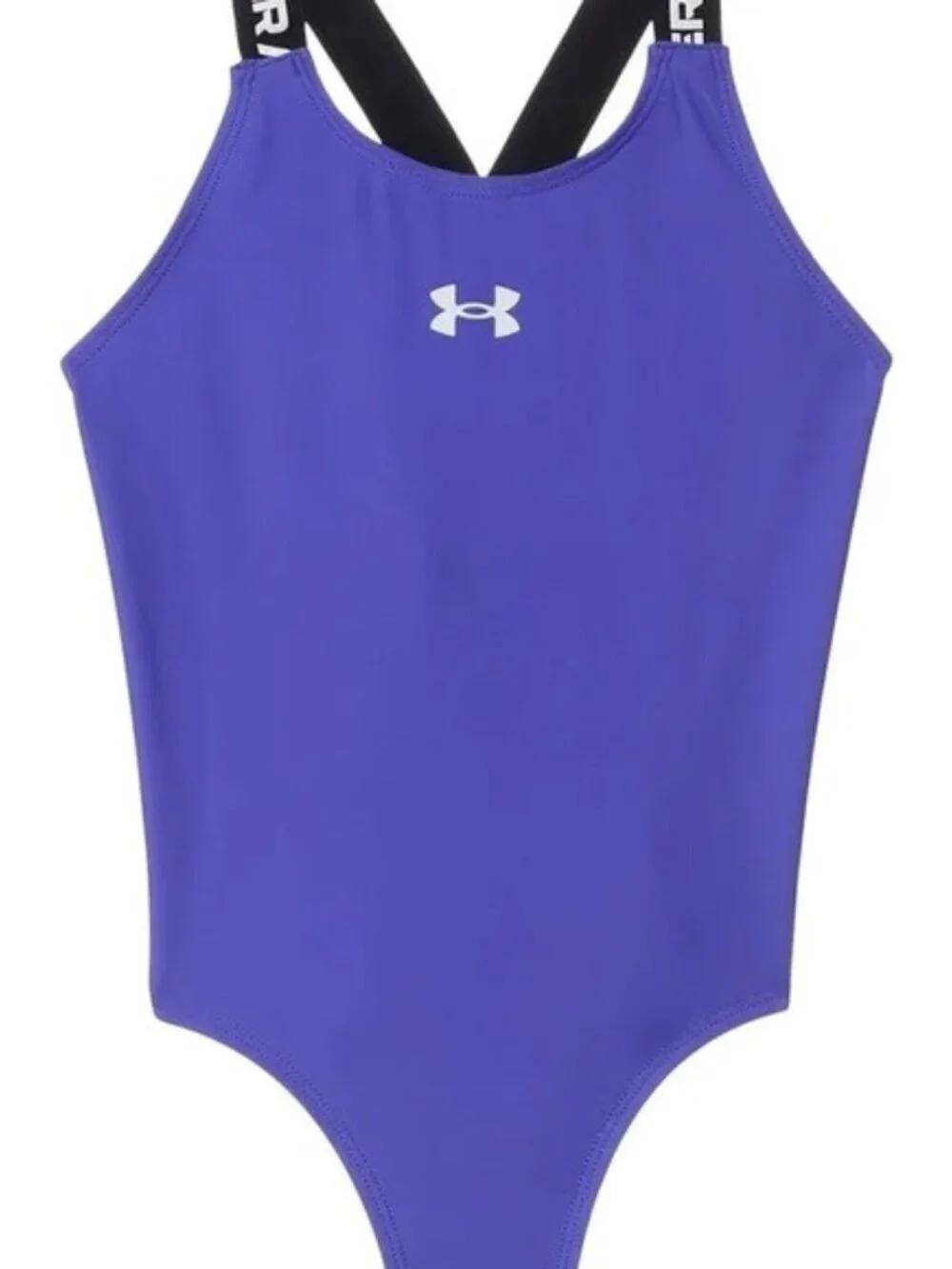 Under Armour Girls' Royal Purple One-Piece Swimsuit Size 6X